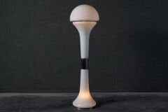 Italian Mazzega Glass Floor Lamp