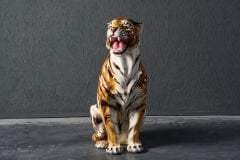 Capodimonte Porcelain XL Tiger